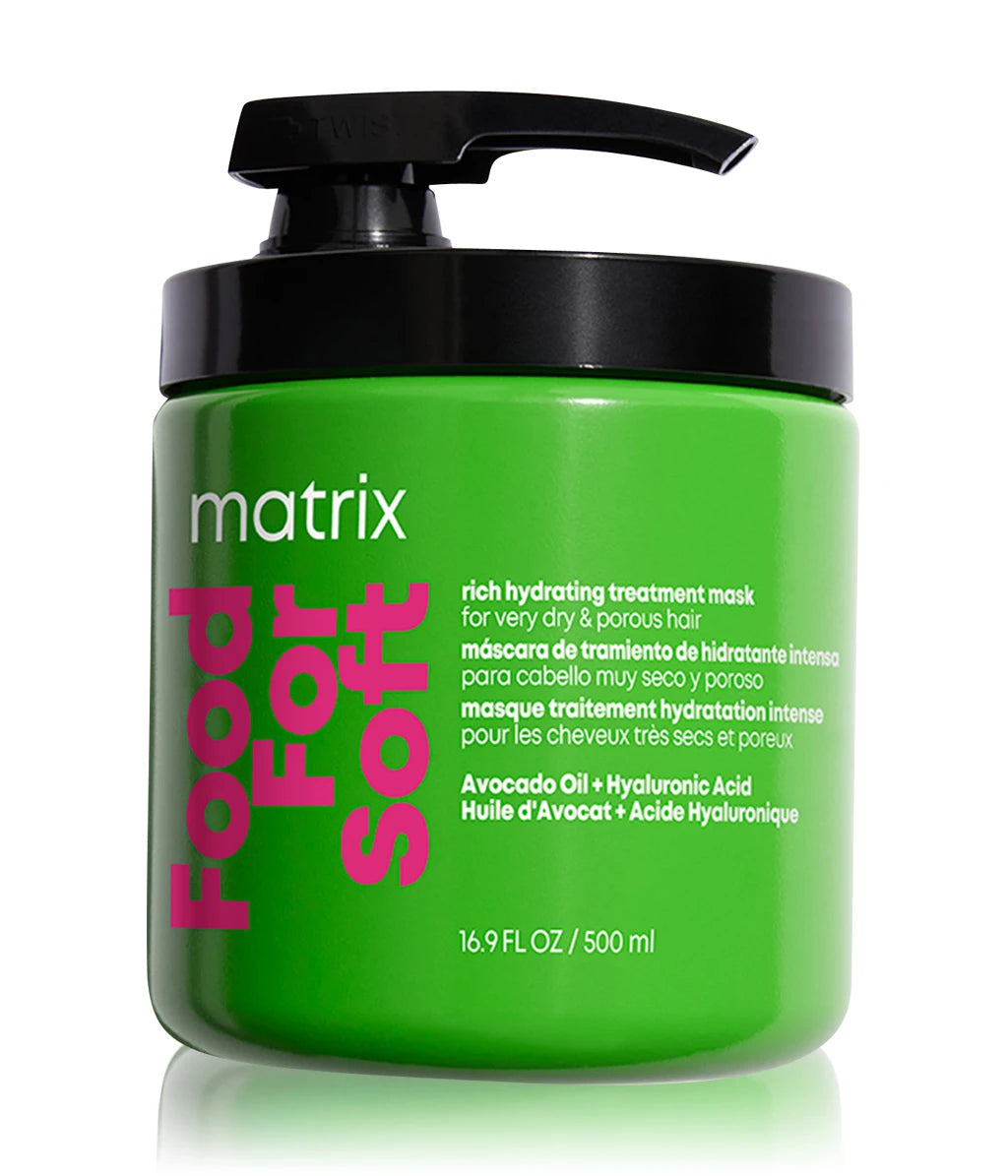 Matrix Food For Soft Intensywnie Nawilżająca Maska Do Włosów Suchych 500ml