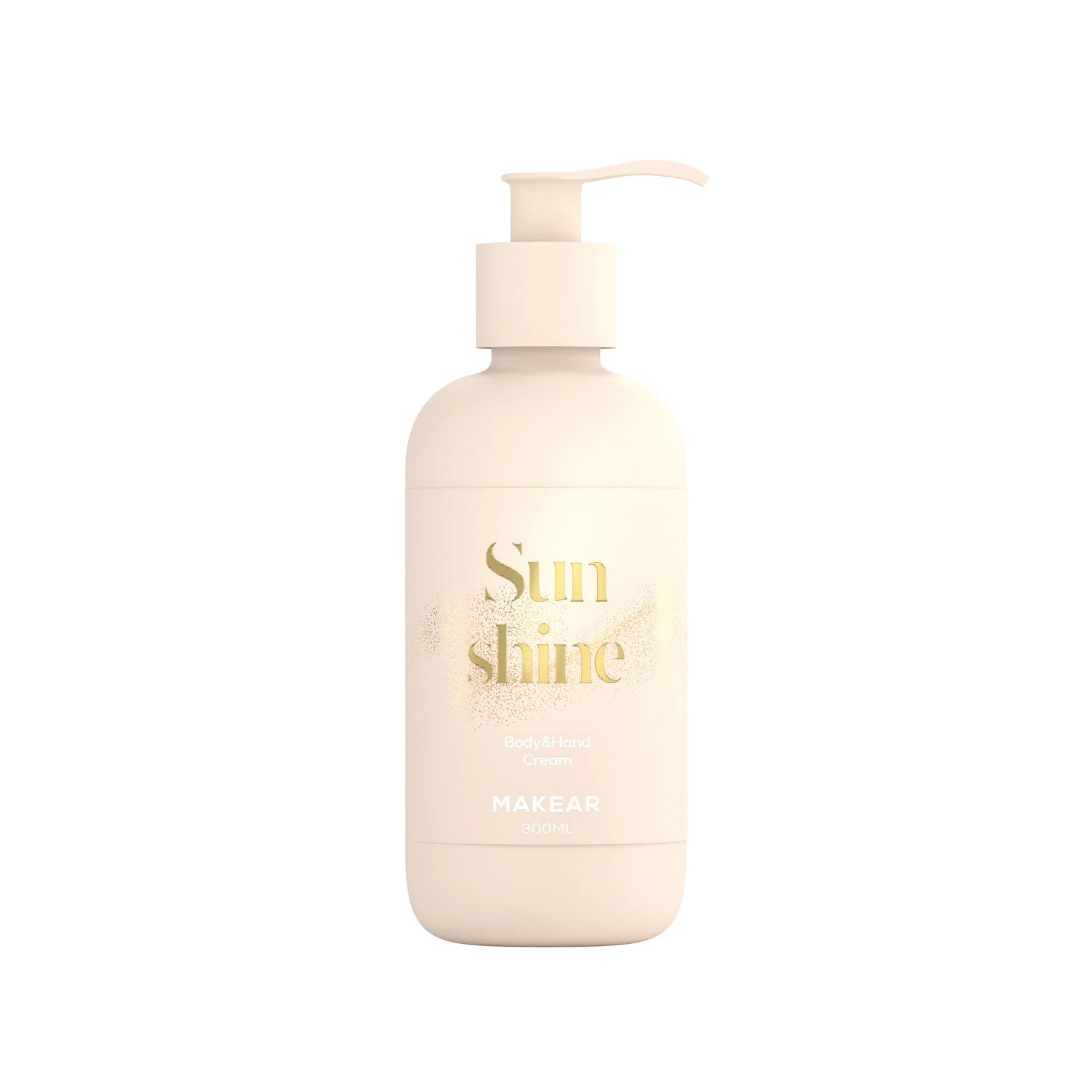 Makear Balsam Do Dłoni I Ciała ,,Sunshine'' Ze Złotą Drobiną Mica 300ml