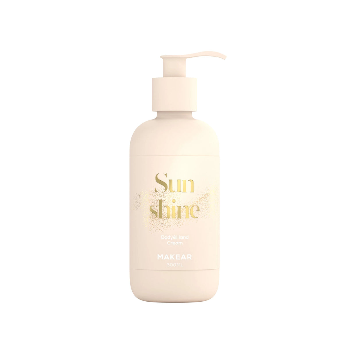 MAKEAR Makear Balsam Do Dłoni I Ciała ,,Sunshine'' Ze Złotą Drobiną Mica 300ml