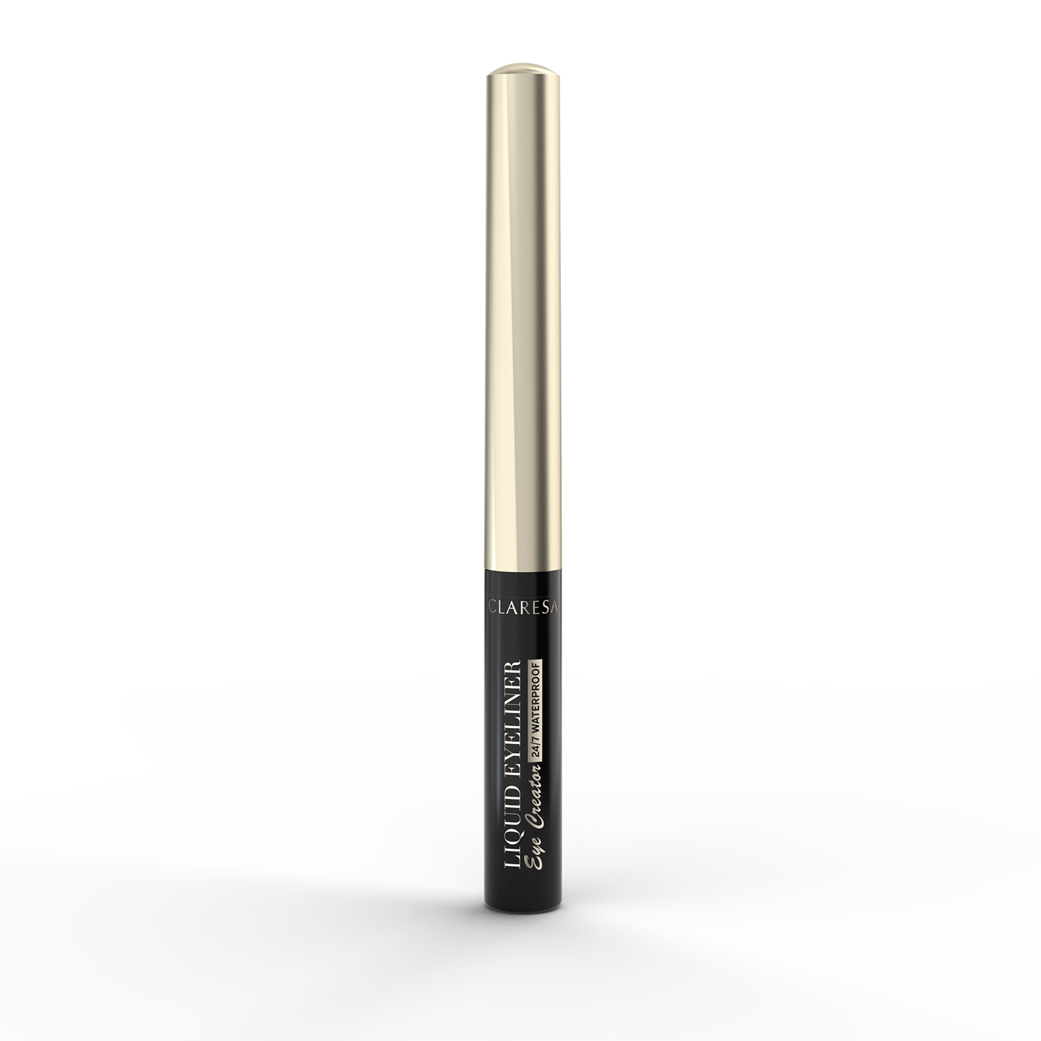 Claresa Waterproof Liquid Eyeliner Eye Creator Wodoodporny Eyeliner W Płynie 01 Black, 3g