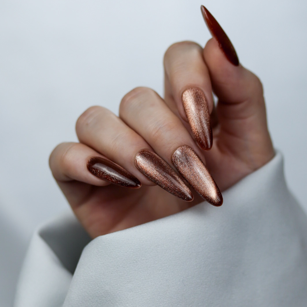 Boska Nails Lakier Hybrydowy Viral Cat Eye Viral Mercury No 498 6ml