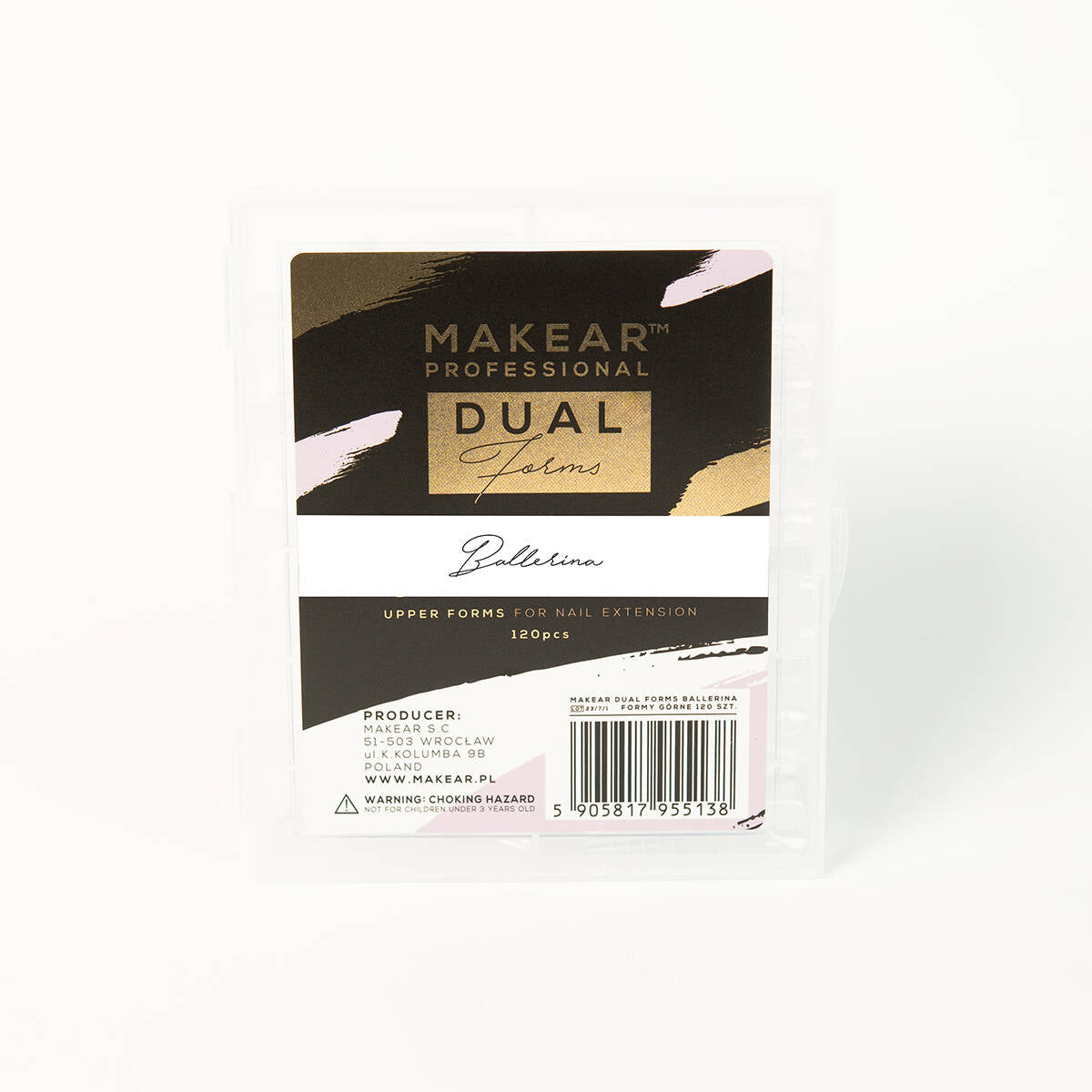 Makear Dual Forms Ballerina - Formy Górne Kształt Ballerina 120 Szt.