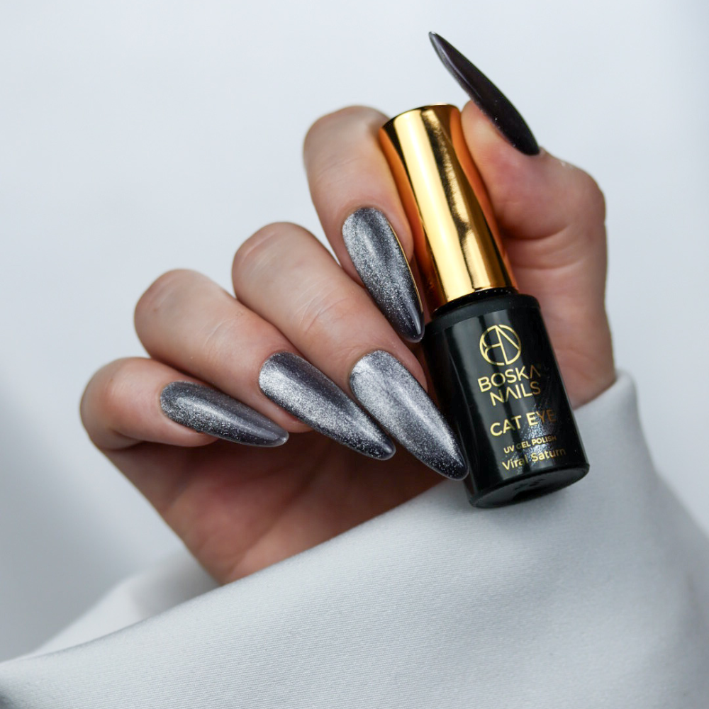 Boska Nails Lakier Hybrydowy Viral Cat Eye Viral Saturn No 499 6ml