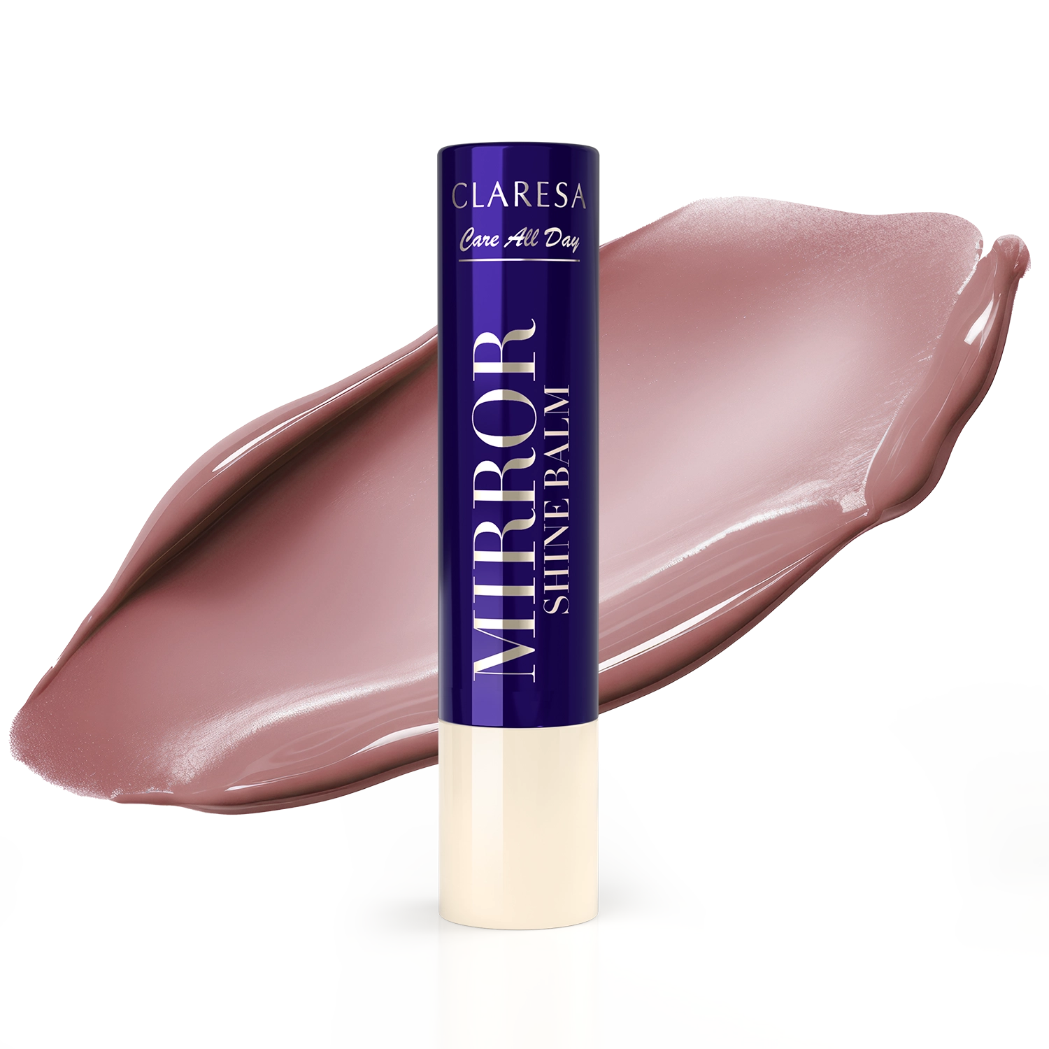 Claresa Care All Day Mirror Shine Balm Błyszczyk W Sztyfcie Wonderland, 3g