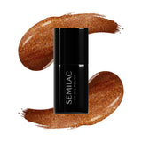 Semilac Lakier Hybrydowy 944 Glazed Cinnamon 7 ml