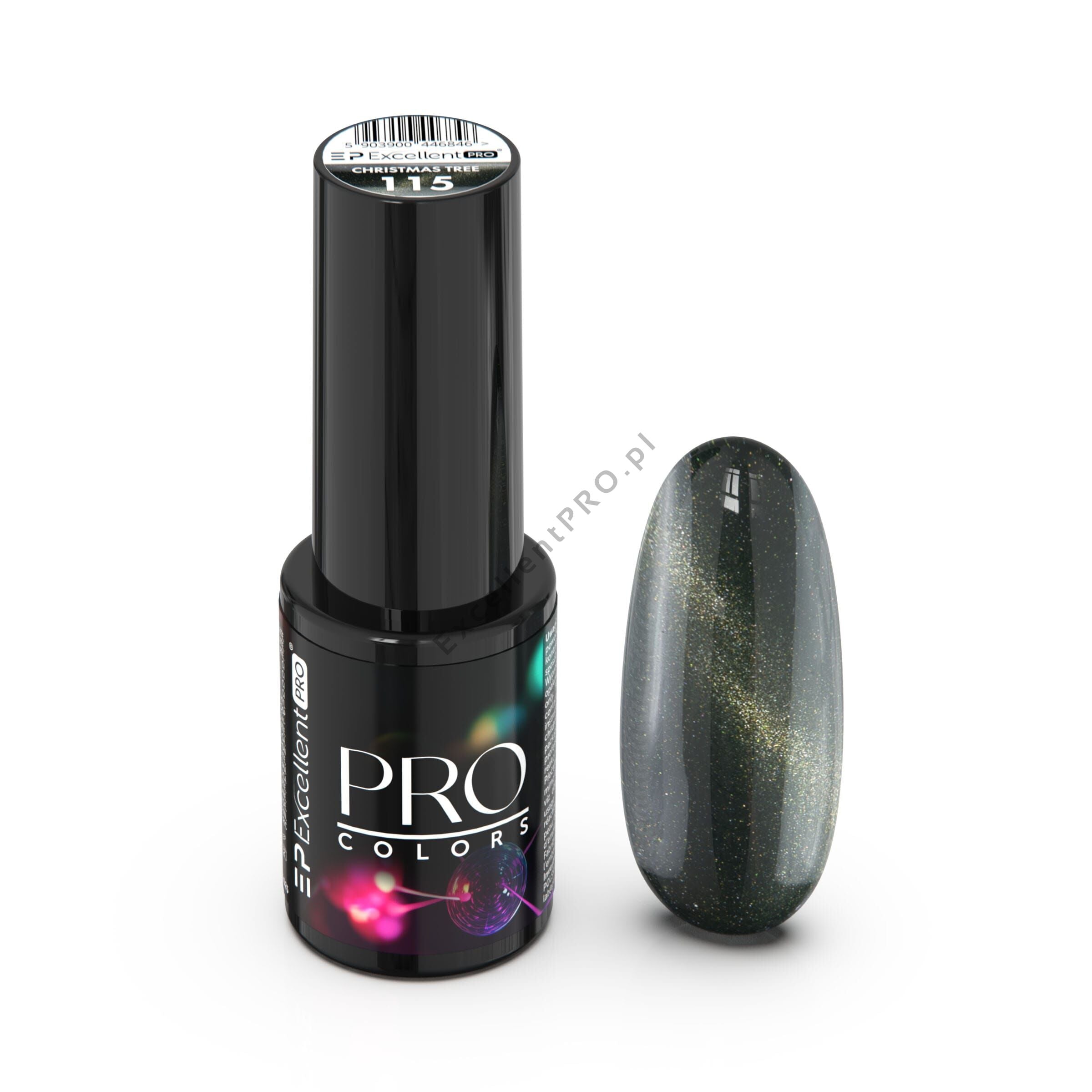 Excellent Pro Colors Hema Free Cat Eye 115 Christmas Tree 7g