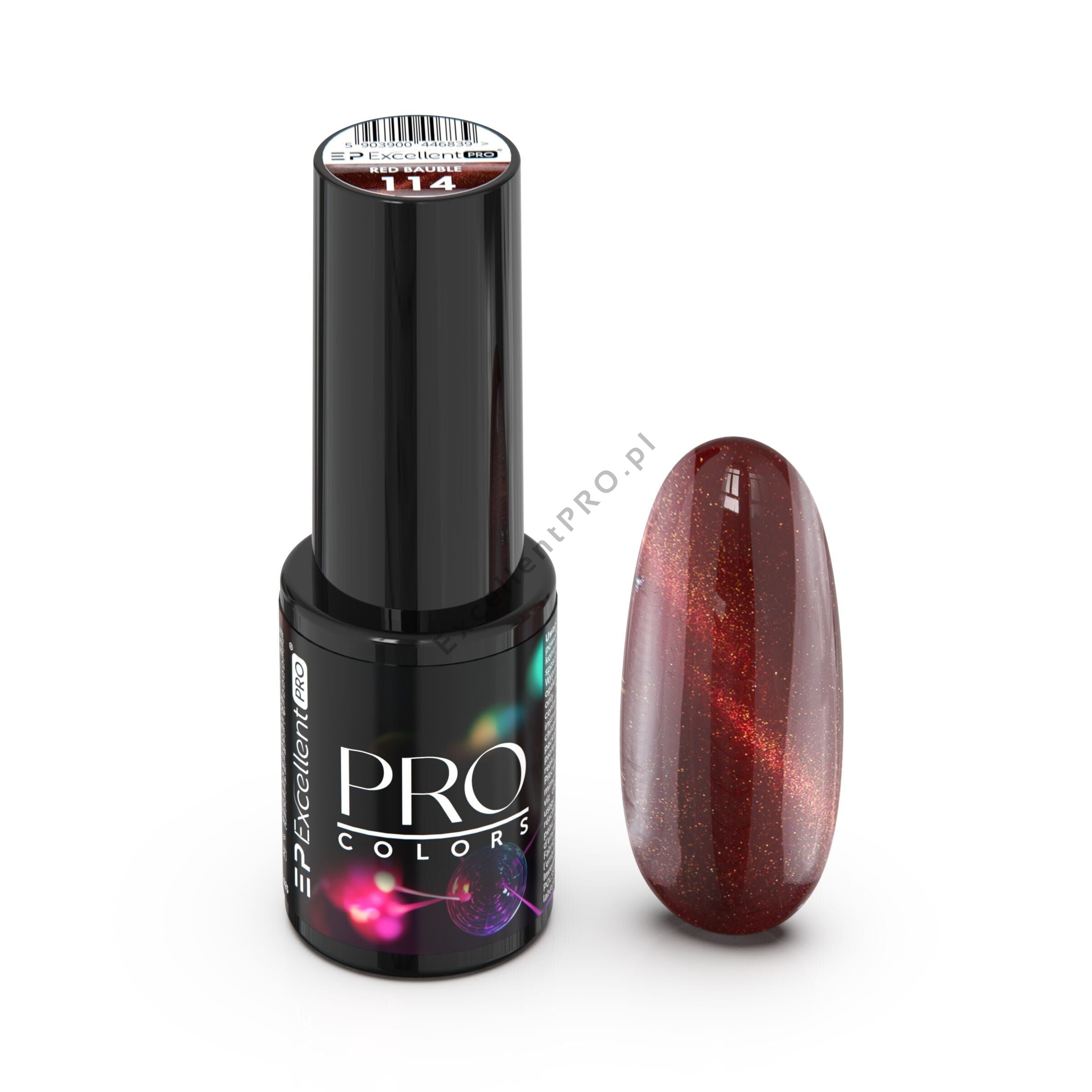 Excellent Pro Colors Hema Free Cat Eye 114 Red Bauble 7g