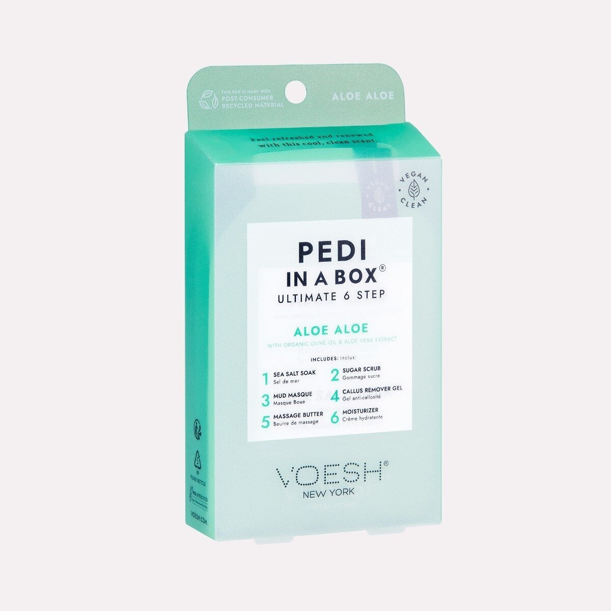 Voesh Pedi in a Box Ultimate Aloe Aloe 6 Step