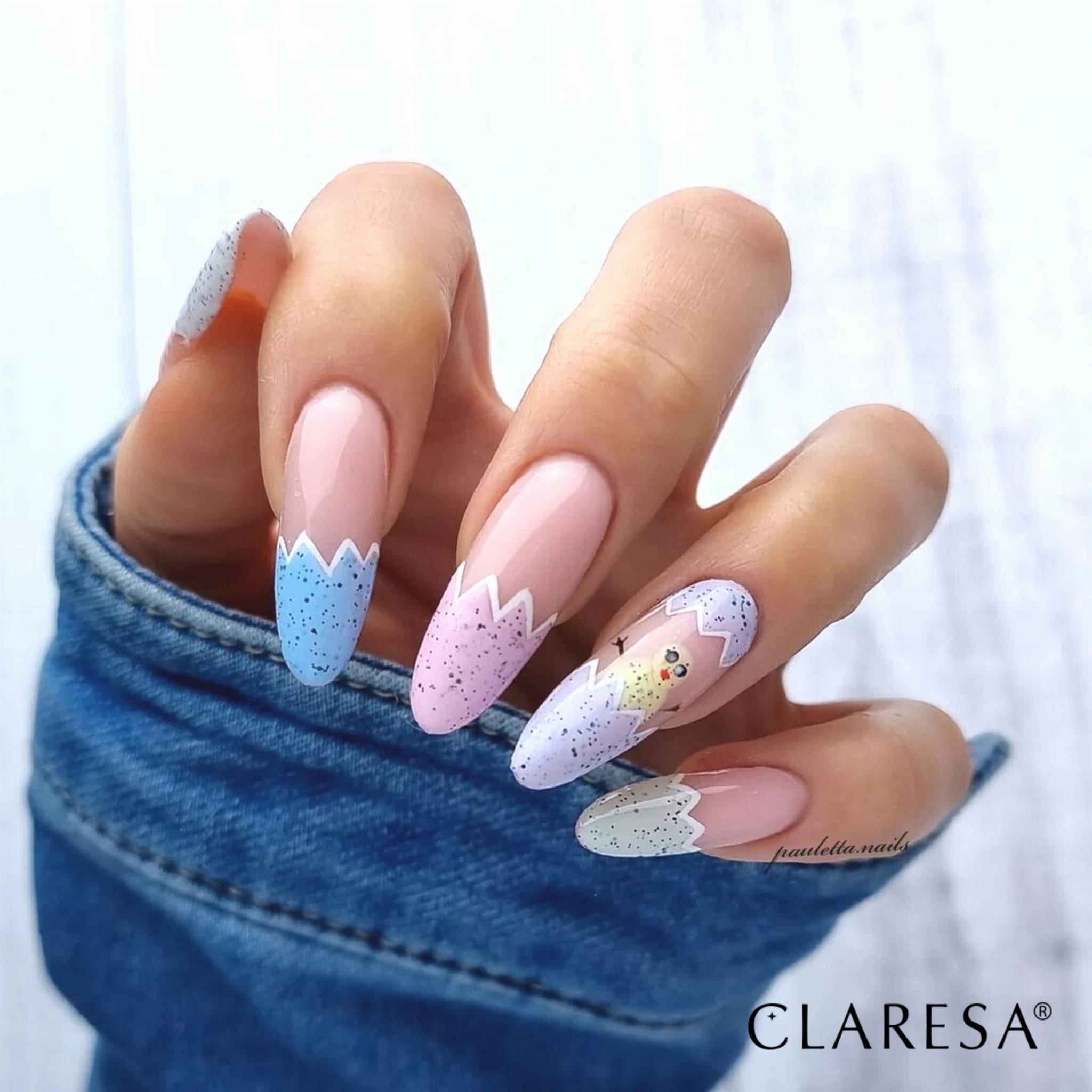 Claresa - Lakier hybrydowy MARSHMALLOW 10 -5g