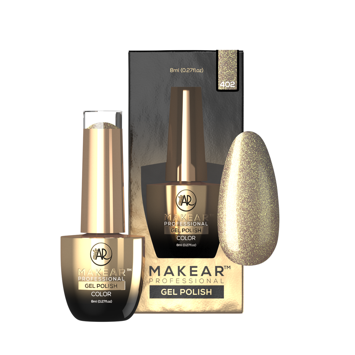 MAKEAR Makear Hybrid-Nagellack 402 Glossy Princess — Inhaltsstoffe und Bewertung