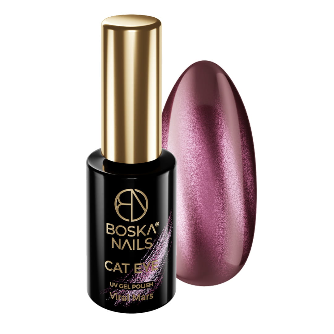Boska Nails Boska Nails Lakier Hybrydowy Viral Cat Eye Viral Mars No 496 6ml