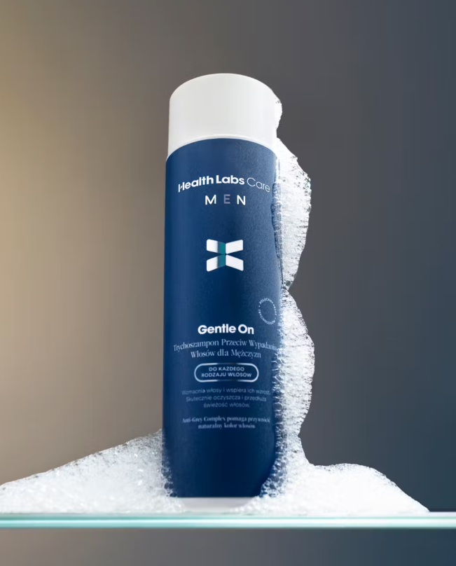Health Labs Care Gentle On Trychoszampon Przeciw Wypadaniu Włosów Dla Mężczyzn 250ml