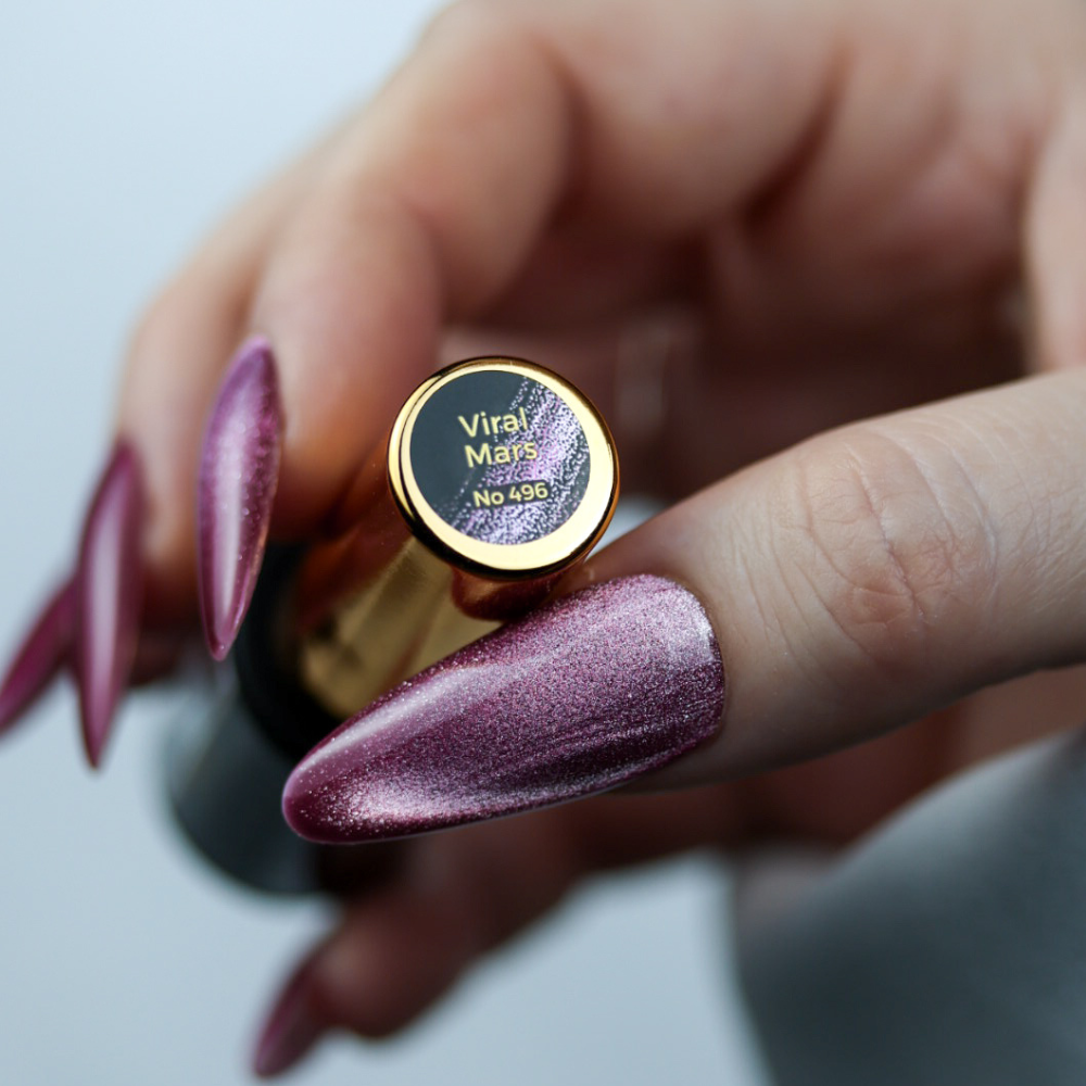 Boska Nails Lakier Hybrydowy Viral Cat Eye Viral Mars No 496 6ml