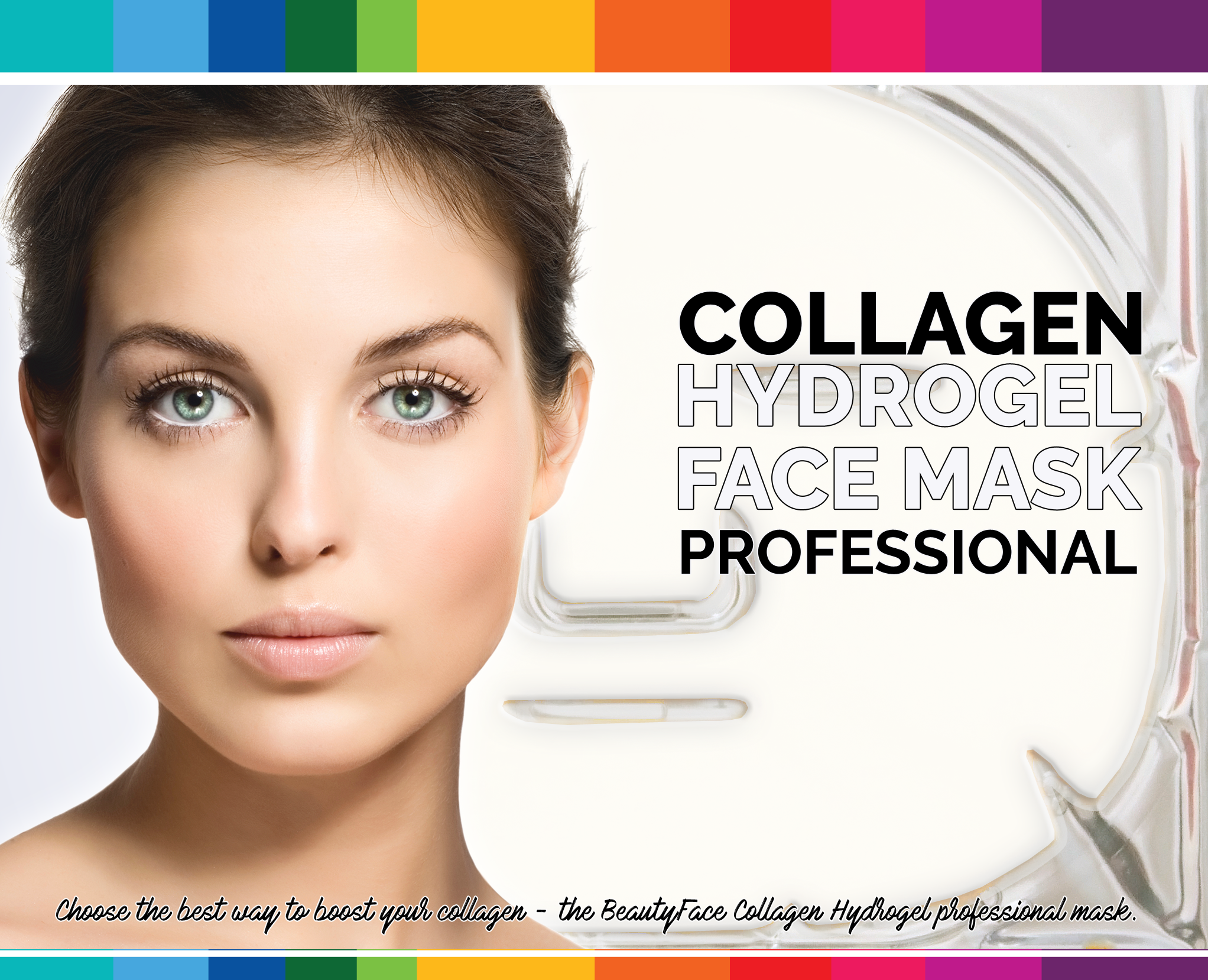 Beautyface Hydrogel Odmładzająco Wzmacniająca Kolagenowa Maska Do Skóry Delikatnej I Na Kruche Naczynka