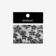 Semilac Folia Transferowa Black Lace 24