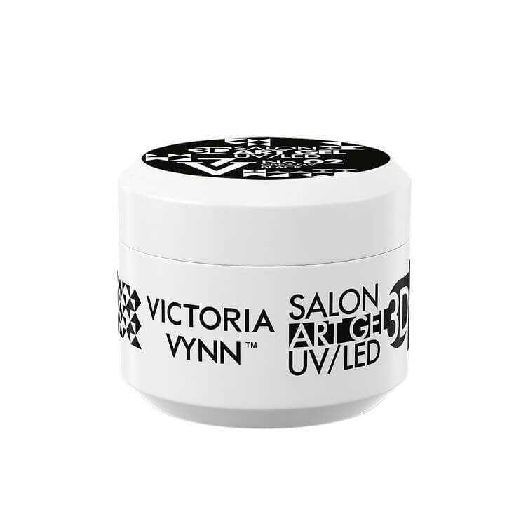 Art Gel 3D UV/LED 02 Creamy Black