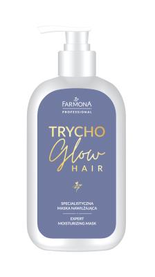 Farmona Trycho Glow Specjalistyczna Maska Nawilżająca Do Włosów 375 Ml