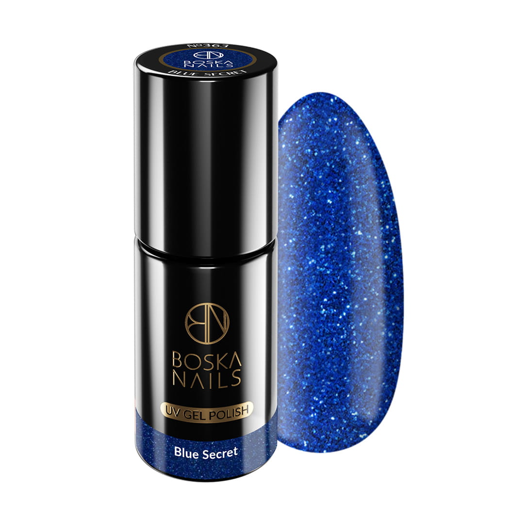 Boska Nails Lakier Hybrydowy Divine Blue Secret No 363 6ml