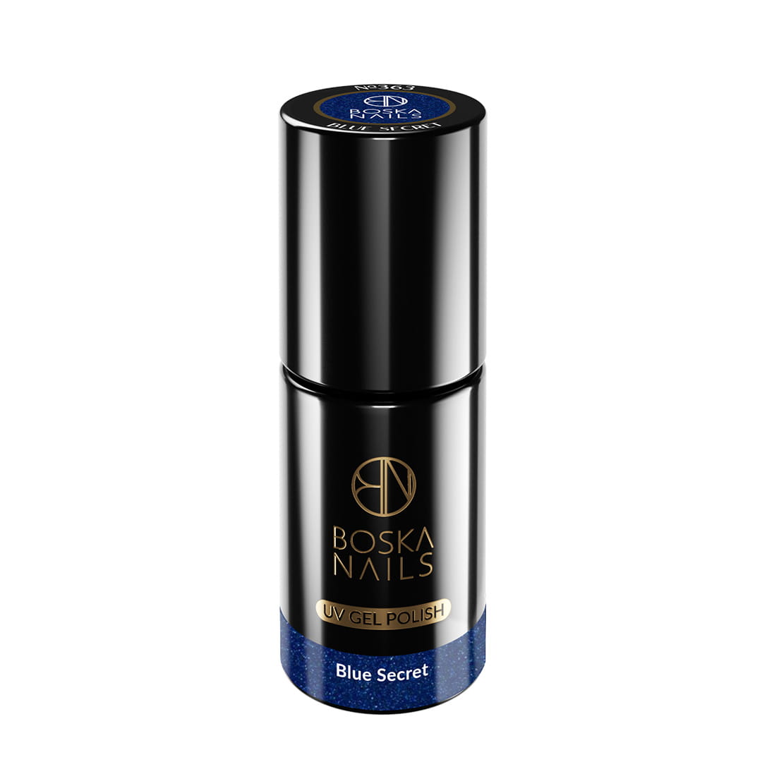 Boska Nails Lakier Hybrydowy Divine Blue Secret No 363 6ml