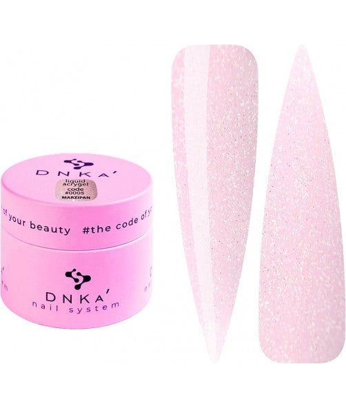 DNKa Liquid Acrygel Płynny Żel Wzmacniający Płytkę #0005 Marzipan 15ml