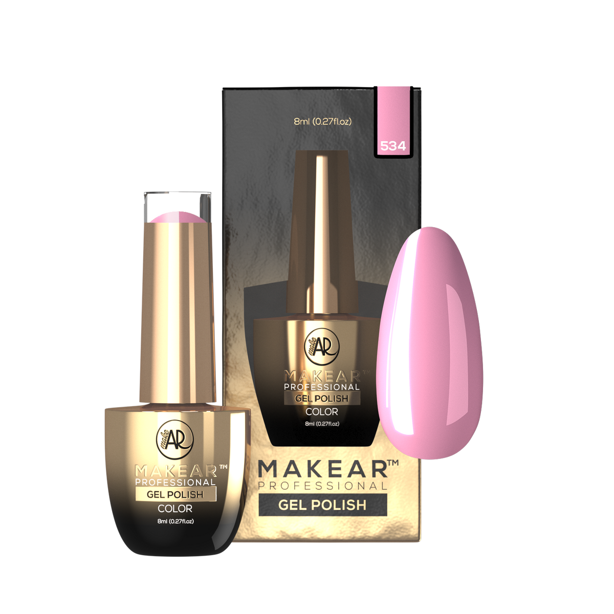 MAKEAR Makear Hybrid-Nagellack 534 Regular 8Ml — Inhaltsstoffe und Bewertung