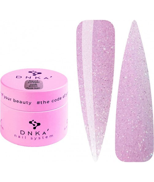 DNKa Liquid Acrygel Płynny Żel Wzmacniający Płytkę #0003 Plum Tart 15ml