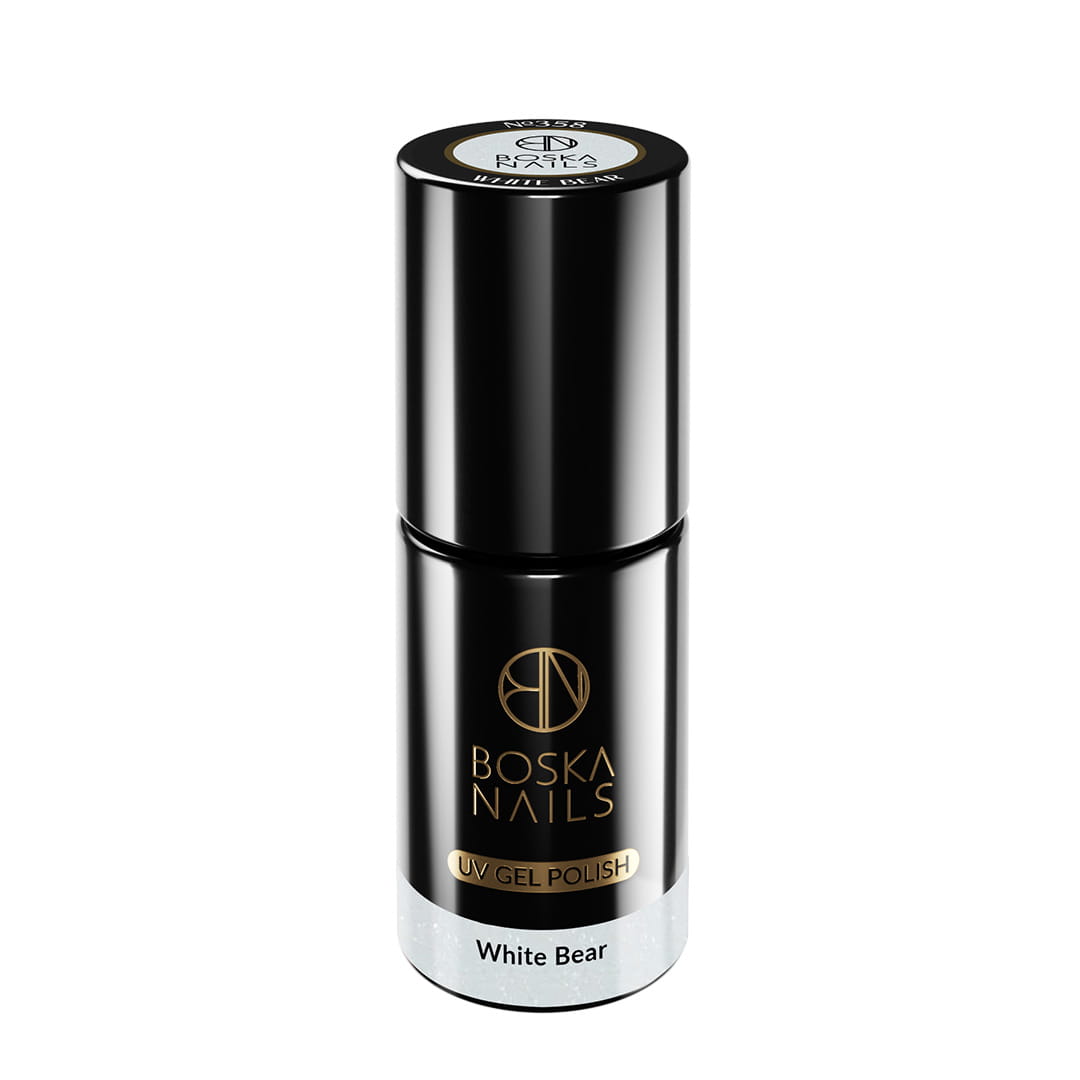 Boska Nails Lakier Hybrydowy Divine White Bear No 358 6ml