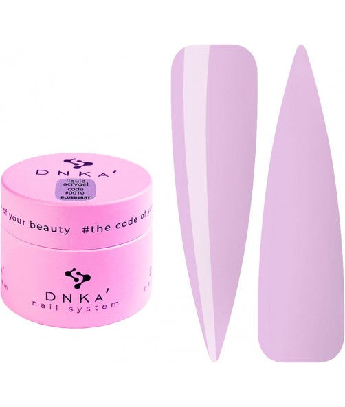 DNKa Liquid Acrygel Płynny Żel Wzmacniający Płytkę #0010 Blueberry 15ml