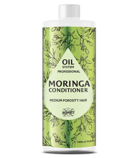 Ronney Ronney Professional Oil System Medium Porosity Hair Odżywka Do Włosów Średnioporowatych Moringa 1000ml — Składniki i ocena