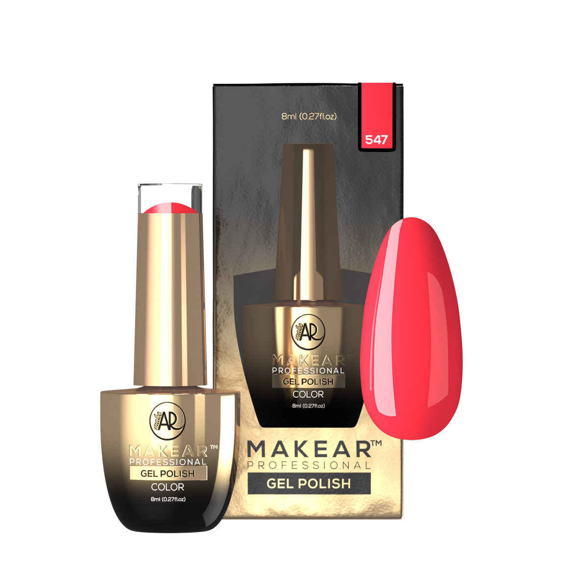MAKEAR Makear Hybrid-Nagellack 547 Regular 8Ml — Inhaltsstoffe und Bewertung
