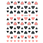 Naklejki Do Paznokci Cienkie Samoprzylepne Nail Art Sticker Nude Nr Z-D4214