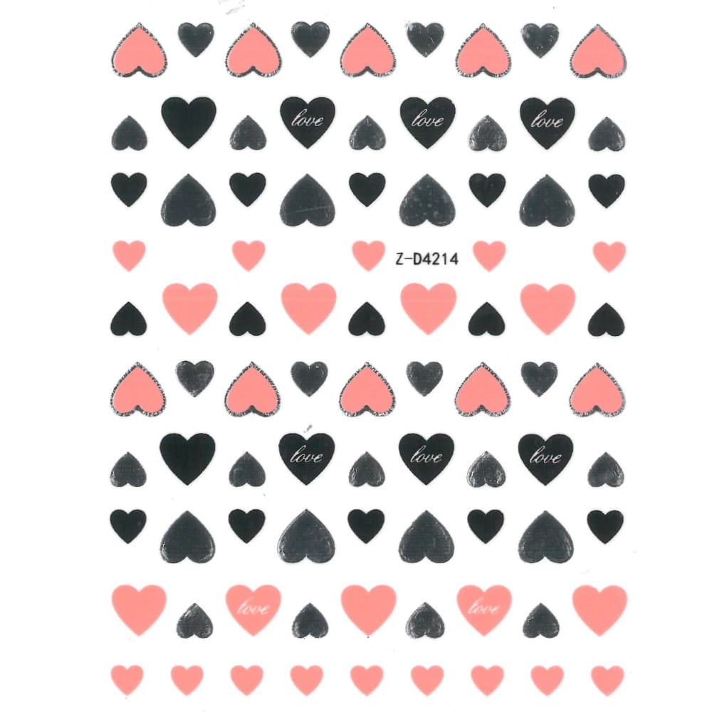 Naklejki Do Paznokci Cienkie Samoprzylepne Nail Art Sticker Nude Nr Z-D4214
