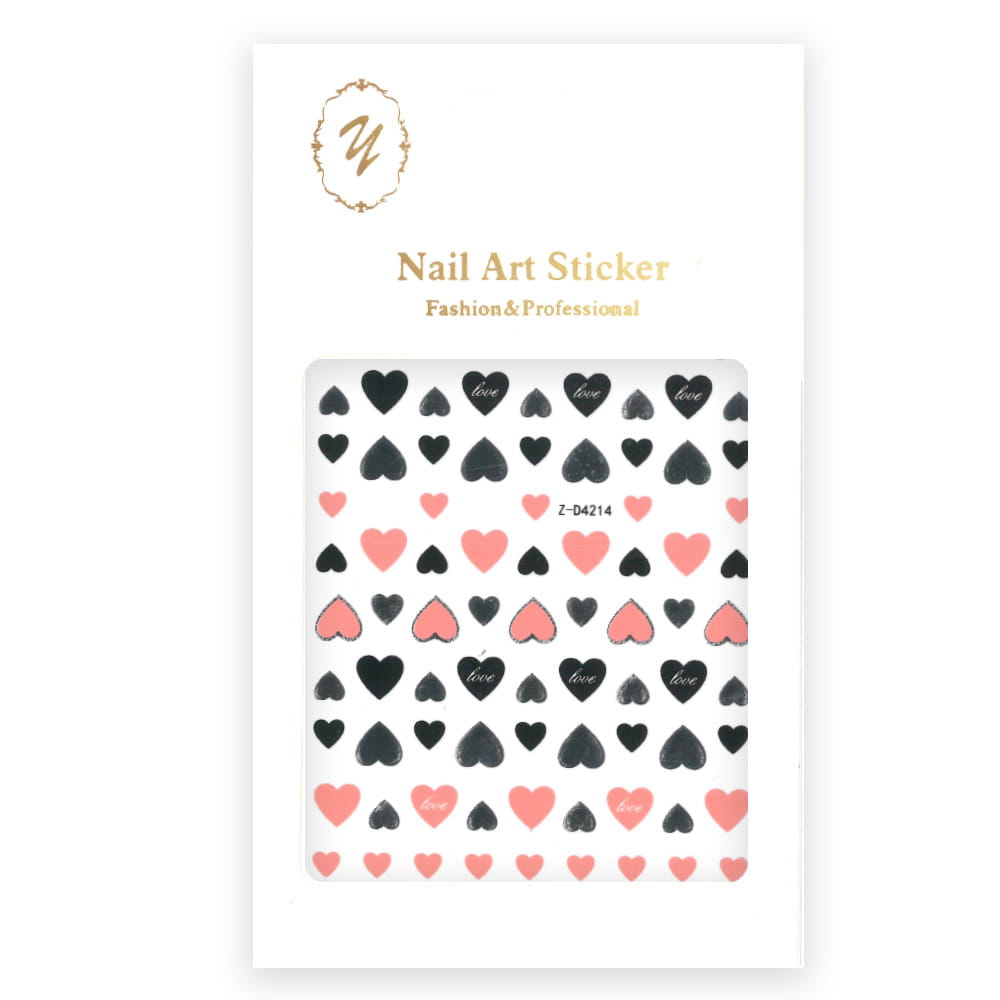 Naklejki Do Paznokci Cienkie Samoprzylepne Nail Art Sticker Nude Nr Z-D4214