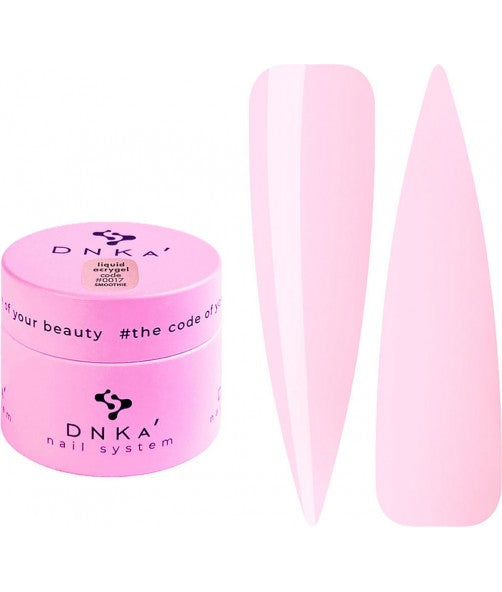 DNKa Liquid Acrygel Płynny Żel Wzmacniający Płytkę #0017 Smoothie 15ml