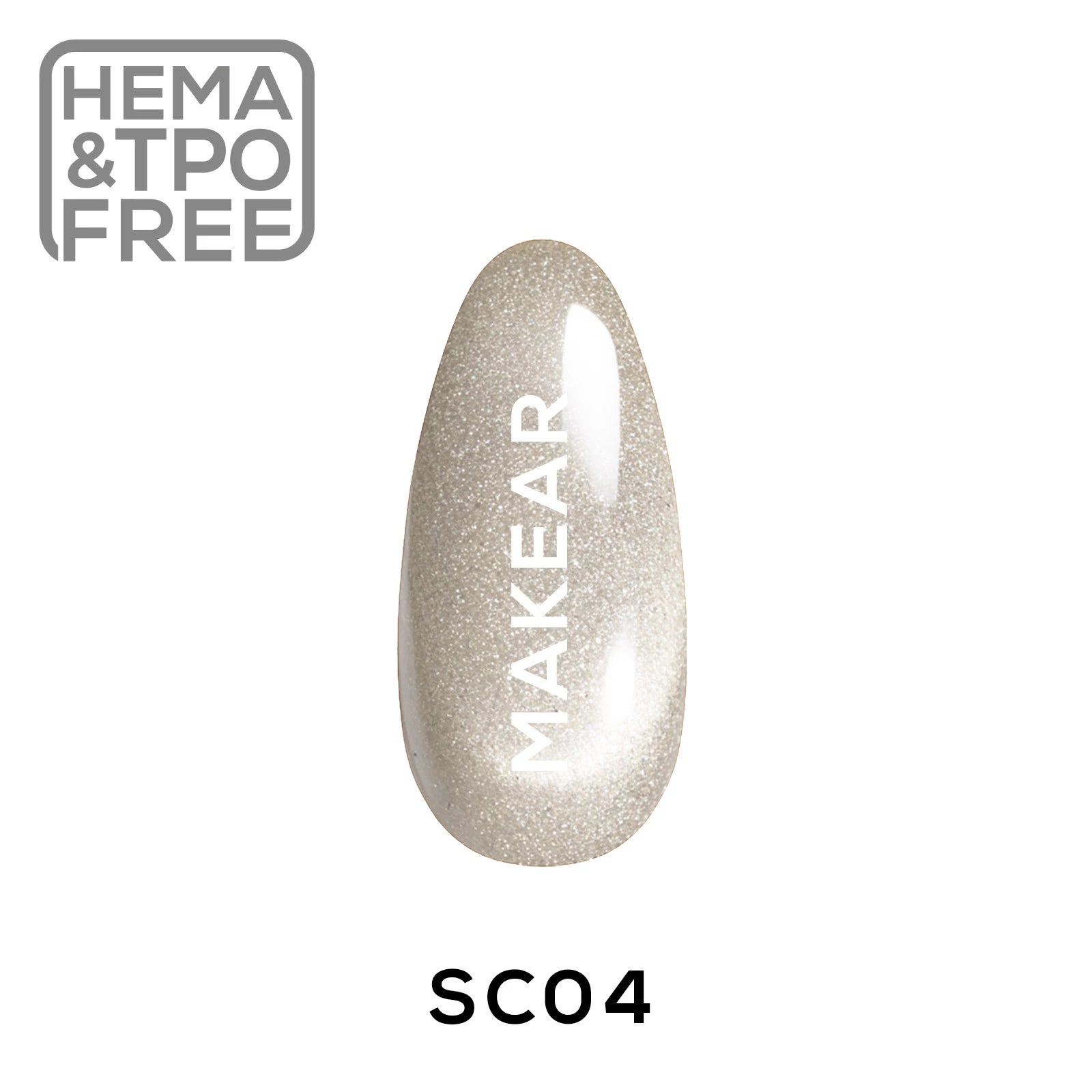 Makear Lakier Hybrydowy Cat Eye SC04 8ml