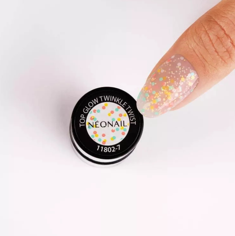NeoNail Top Glow Twinkle Twist 7,2 ml