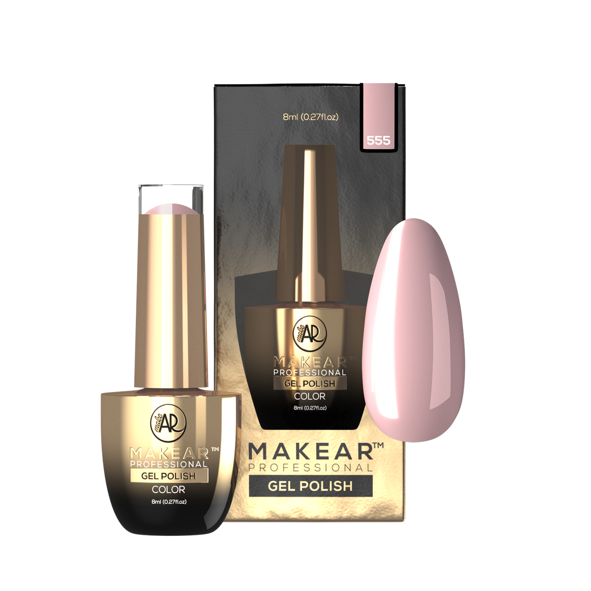 MAKEAR Makear Hybrid-Nagellack 555 Regular 8Ml — Inhaltsstoffe und Bewertung