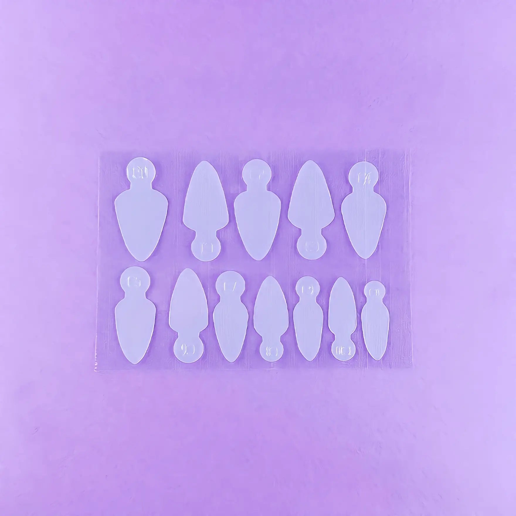 DNKa Formy Do Paznokci Reusable Upper Nail Molds #0002 36pcs