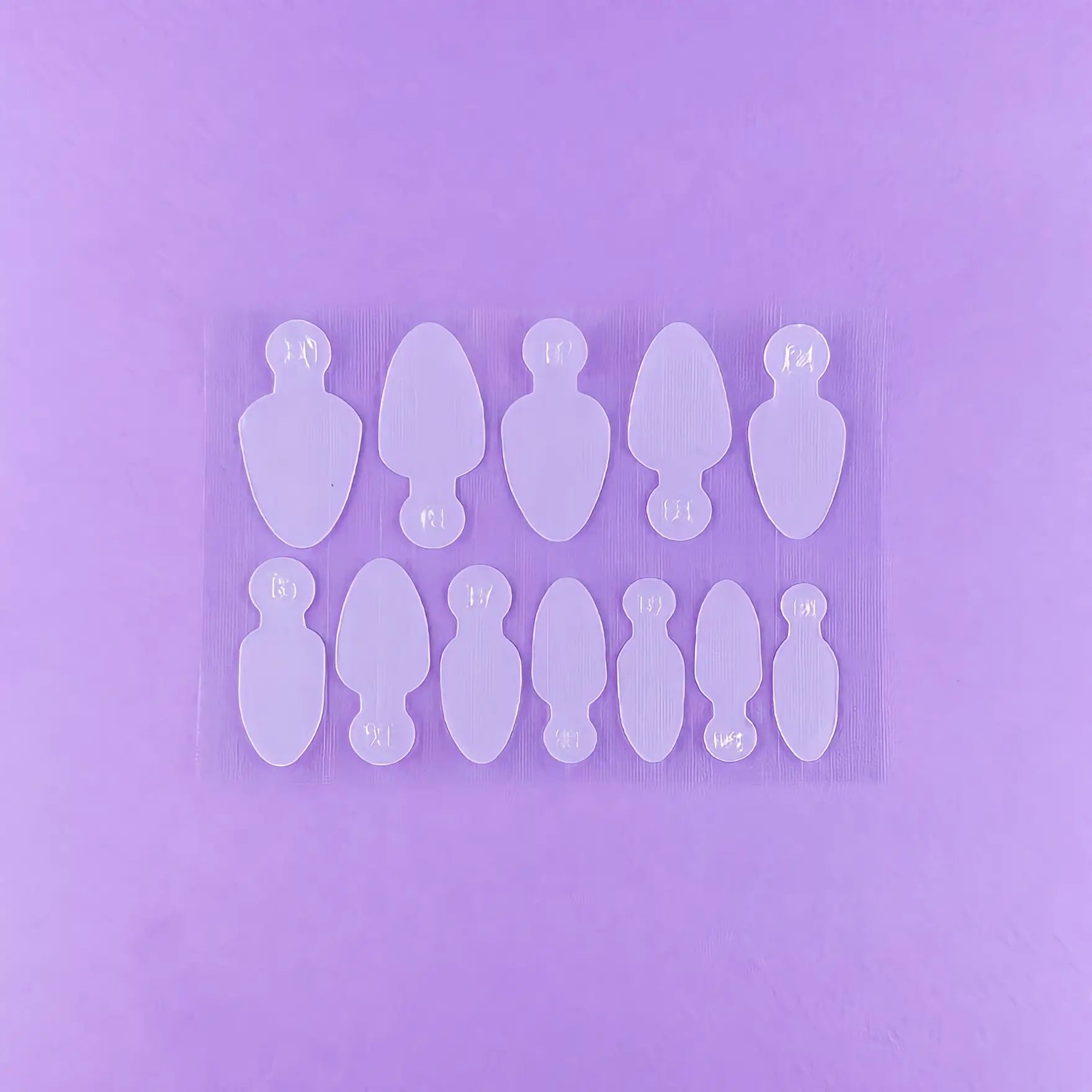 DNKa Formy Do Paznokci Reusable Upper Nail Molds #0003 36pcs