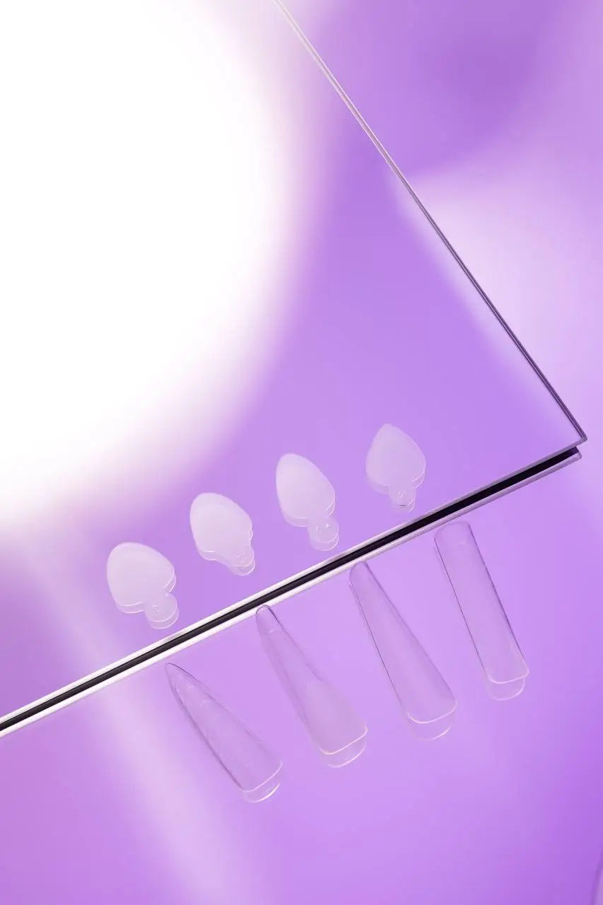 DNKa Formy Do Paznokci Reusable Upper Nail Forms French Set Molds 192/96pcs