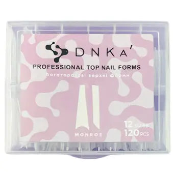 DNKa Formy Do Paznokci Reusable Upper Nail Forms Monroe 120pcs