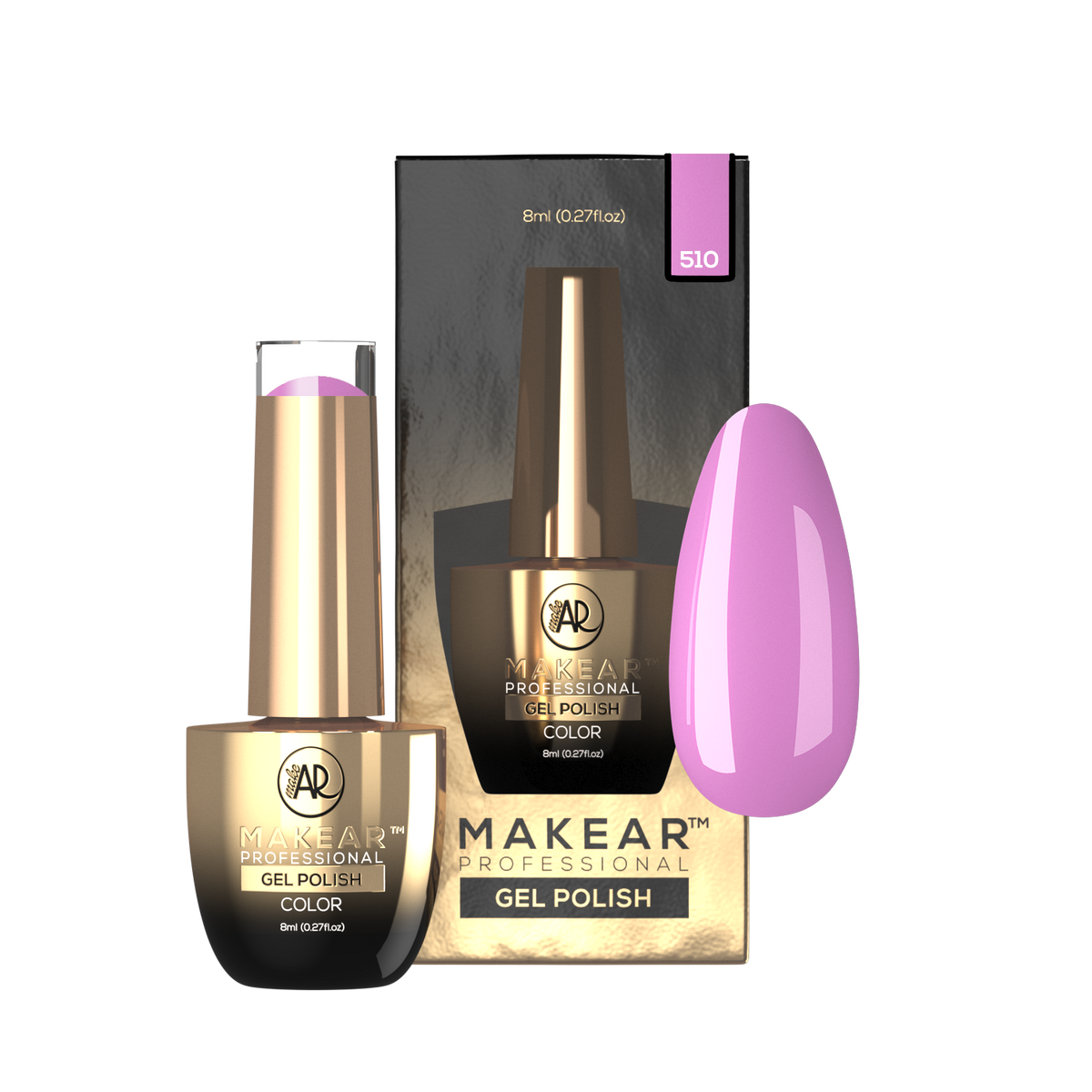 MAKEAR Makear Hybrid-Nagellack 510 Regular 8Ml — Inhaltsstoffe und Bewertung