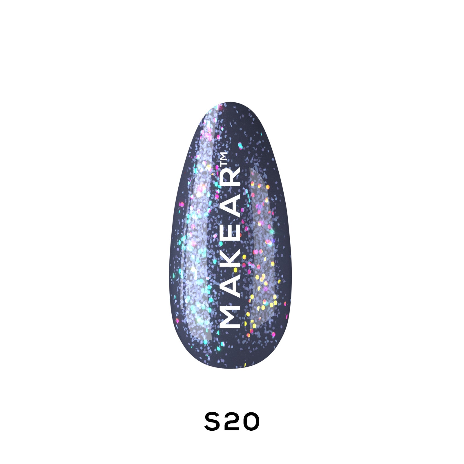 Makear Lakier Hybrydowy S20 Diamond 8Ml