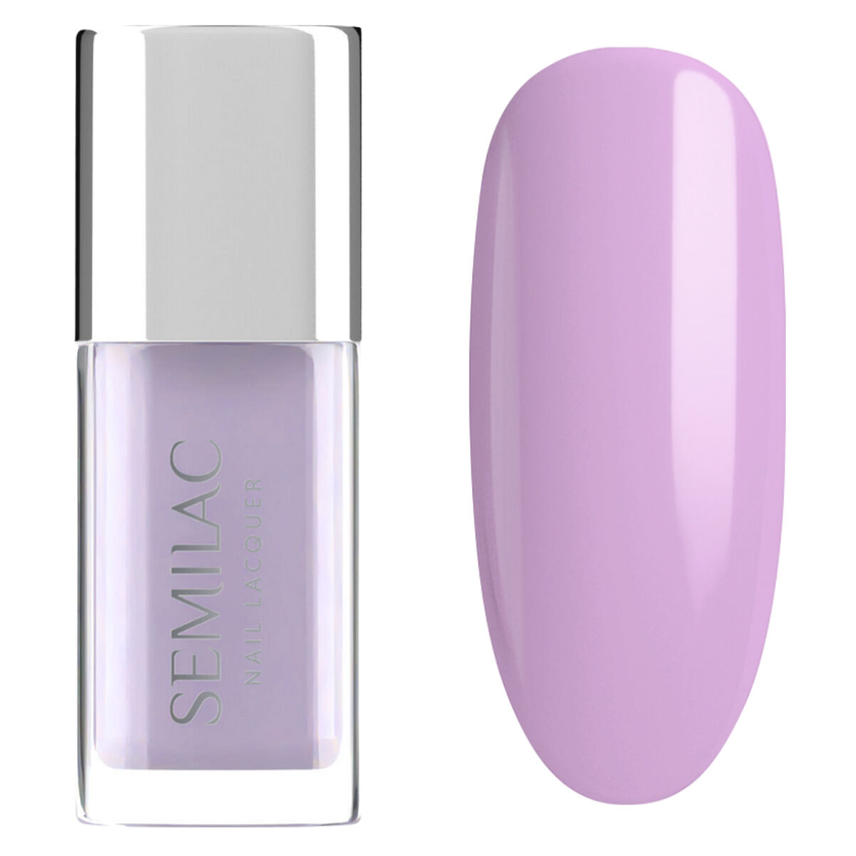 Semilac Lakier Klasyczny 118 Nail Lacquer Pastel Lilac 9 ml