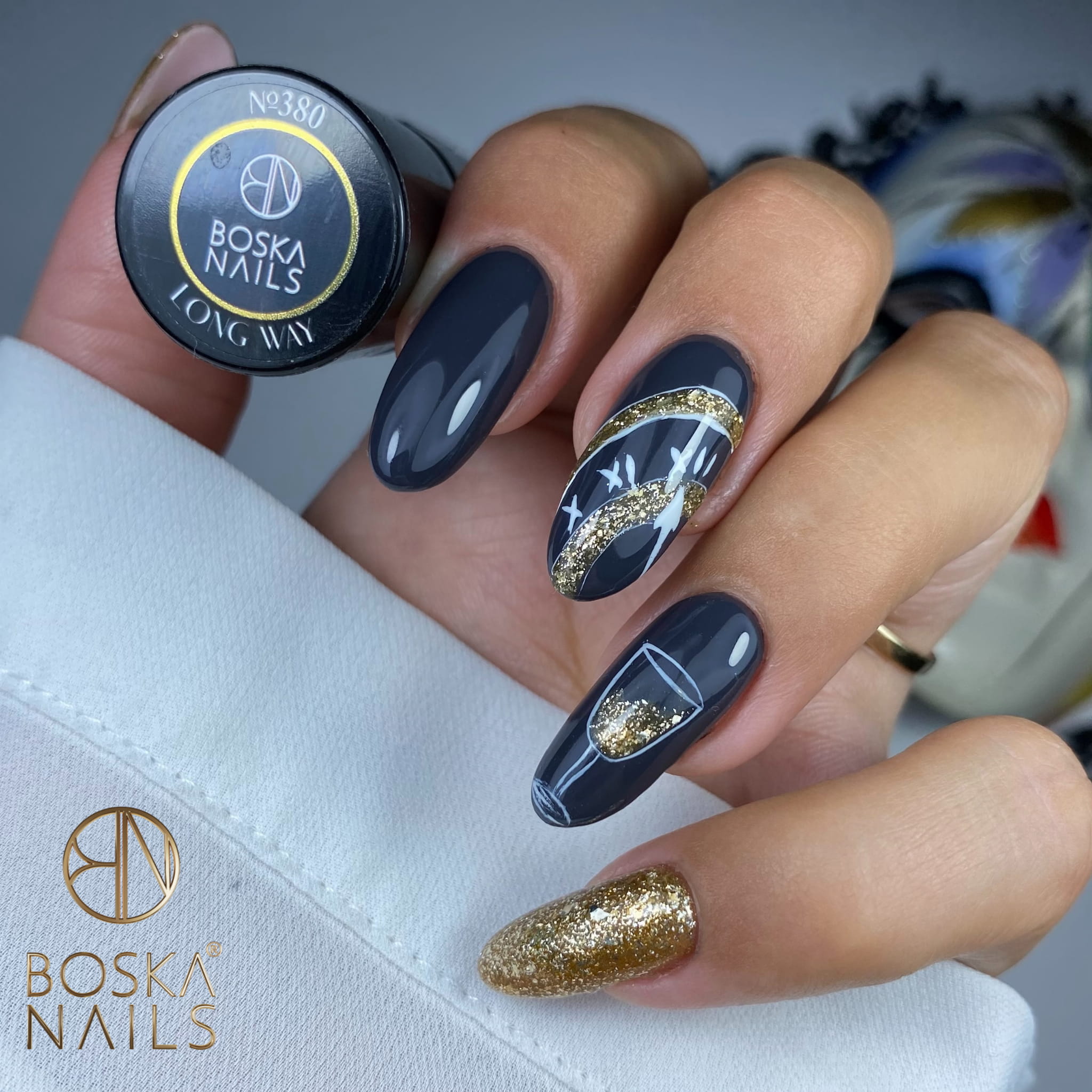 Boska Nails Lakier Hybrydowy Good Day Long Way No 380 6ml