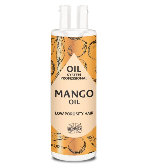 Ronney Professional Oil System Low Porosity Hair Olej Do Włosów Niskoporowatych Mango 150 ml