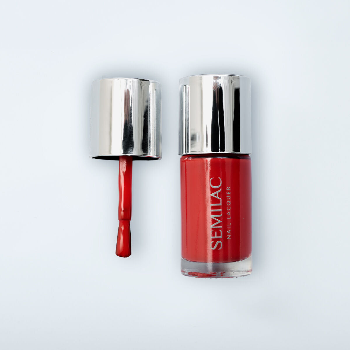 Semilac Lakier Klasyczny 120 Nail Lacquer Neon Red 9 ml