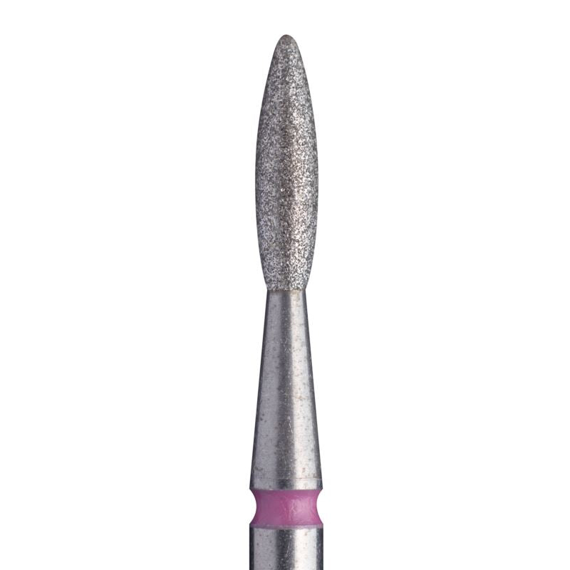 Staleks Frez Diamentowy Płomyk Czerwony 2,1/8mm 6szt