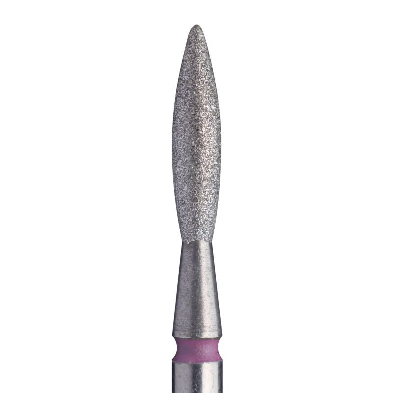 Staleks Frez Diamentowy Płomyk Czerwony 2,3/8mm 6szt