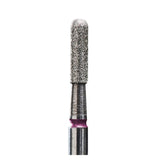 Staleks Frez Diamentowy Zaokrąglony Walec Czerwony 2,3/8mm 1szt
